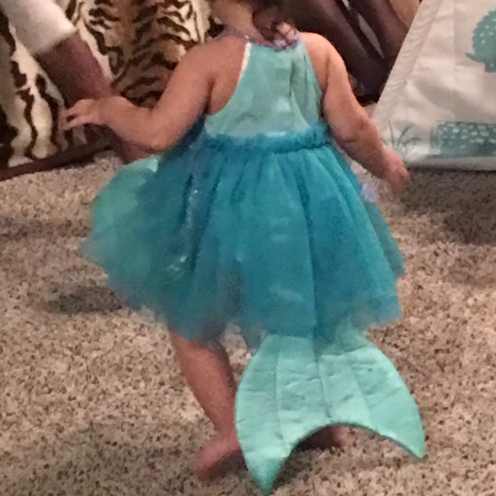 Little mermaid dress